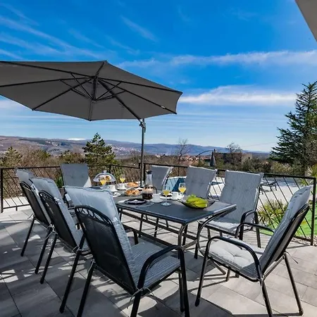Karin-new,55m2 Pool,playground,amazing View, 빌라 *
